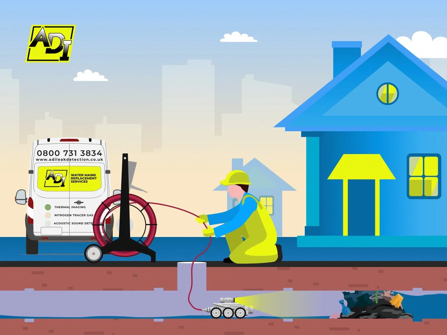 Drainage CCTV Surveys & Investigations Kings Lynn